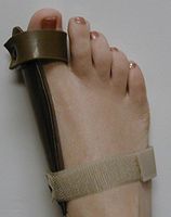 Gel Bunion Night Splint, Large/XL, (Medical Grade Bunion Straightener) for Crooked Toe