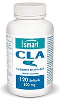 Supersmart - CLA 800 mg - Weight, Slimming, Essential Fatty acids - Combined Linoleic Acid : The Anti-Fat Lipidic | Non-GMO - 120 Softgels