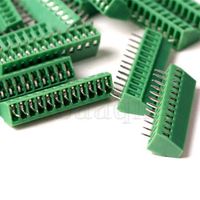 DBParts 5pcs 12-Pin (12 Pole) Plug-in Screw Terminal Block Connector 2.54mm 0.1" Pitch Panel PCB Mount DIY