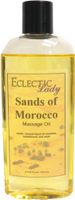 Sands Of Morocco Massage Oil, 8 oz, With Sweet Almond Oil and Organic Jojoba Oil, Preservative Free