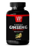 Korean Ginseng Root Extract - Ginseng Extracts - Concentrated from Premium Ginseng Root Extract (1 Bottle 60 Capsules)