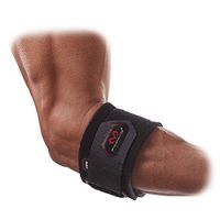McDavid 486 Tennis Elbow Strap (Black, One Size)