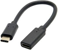 USB C Extension Cable, UseBean 0.6ft USB 3.1 Type C（Thunderbolt 3 Compatible）Male to Female Cord Gen1(5Gbps) Pass 4K Video, Audio for MacBook Pro, Nintendo Switch, Galaxy S8/S9/S10, Note 8