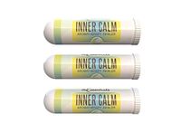 mEssentials 3 Pack of Inner Calm Aromatherapy Nasal Inhalers Made with 100% natural, therapeutic grade essential oils to help calm you spirit - anxiety and depression relief, relaxing