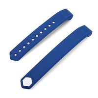 Aoile ID115 Smart Bracelet Strap, Replaceable Strap Length Adjustable Sport Silicone Band Straps for Smart Bracelet Fitness Tracker,8.46 inch Wristband Accessories Acid Blue