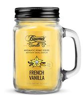Beamer Candle Co. Aromatic Home Series 12oz Candle - French Vanilla Scent Smoke Sticker