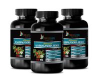 Mind Support Supplements - Advanced ASHWAGANDHA Root Premium Complex 770MG - rhodiola rosea herb Supplement - 3 Bottles 180 Vegetable Capsules