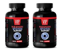 Eye Vitamins Bilberry - Maximum Vision Support - Grape Seed antioxidant - 2 Bottle 120 Capsules