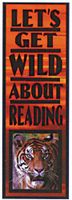 Eureka 843340 Bookmarks, Set of 36, Let's Get Wild About Reading