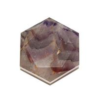 Amethyst Crystal Healing Tool Large Star of David SODAM1921