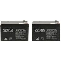 12V 12Ah Wheelchair Scooter Golf Cart EV Medical Mobility Battery - 2 Pack