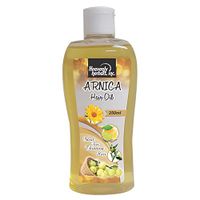 Arnica Hair Oil replenishes Lost Hair Moisture, Strengthens Hair shafts and adds Volume and Shine, Creating Thicker, Fuller Hair.