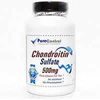 Chondroitin Sulfate 500mg // 100 Capsules // Pure // by PureControl Supplements