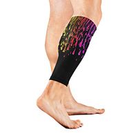 Stretch Sport Calf Sleeve Abstract Raindrops Background Protective Guard for Men Women - Best Footless Compression Socks for Shin Splints, Running,Basketball Football (1 Pair)