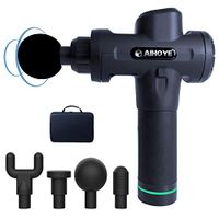 Massage Gun Deep Tissue Percussion Muscle Massager, 20 Speed Handheld Electric Cordless Body Massager Sports Drill, Ultra Quiet Muscle Massage Gun for Relieving Muscle Pain, Soreness, and Stiffness