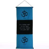 Wall Hanging Banner - Om Ohm - Large Affirmation Flag