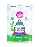 2 Packs of Dapple Dishwasher Pods - Automatic - Fragrance Free - 25 Count
