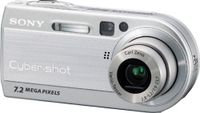 Sony DSCP150 7MP Digital Camera with 3x Optical Zoom (Silver)
