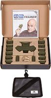Bas Rutten O2 Trainer - Official Workout Device for Respiratory Training and Lung Muscle Fitness - Portable Breathing Mouthpiece for High Altitude and Power Training (Green)