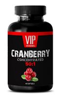 Urinary Tract Health Supplement - Cranberry Concentrated Extract 252Mg 50: 1 - Cranberry inn - 1 Bottle 60 softgels