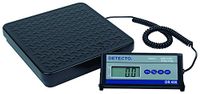 Detecto DR400 Portable Digital Receiving Scale,12" x 12", 400 lb. Capacity