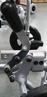 Left Brake for Nova 348 Wheelchair - Serial #"V"