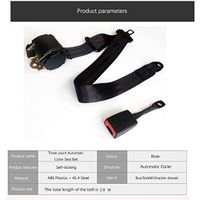 XDFS Can be Adjusted 3-Point Universal Car Forklift Truck Safety Belt with Buckle