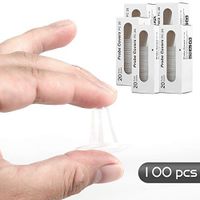 100pcs Ear Thermometer Probe Covers/Lens Filters/Refill Caps for All Braun ThermoScan Models, Other Types of Digital Thermometers Disposable Covers, Ear Thermometer Replacement Lens Filters Probe Cove