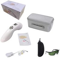 Cold Laser Therapy Device for Pain Relief for Knee, Shoulder, Back, Joint & Muscle Pain and Much More, for Humans & Animals, Low-Level Red Light Hand Held Unit, with Safety Goggles