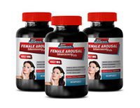 Female Fertility Supplement - Female Arousal Enhancement Pills 1037 MG - Premium Dietary Supplement - Ginkgo biloba for Women - 3 Bottles 180 Capsules