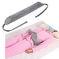 Lumbar Roll Sleeping Pillow for Bed Lumbar Support Back Pillow for Lower Back Pain Hip Sciatica - Orthopedic Waist Pillow Lumbar Roll for Lying, Sleeping On Side