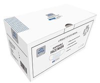 Blue Face Covers ASTM Level 1 Disposable 50pcs Ships from Within N. America