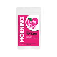 14 Day Morning Tea Only in Loose Leaf - Natural Moringa, Aid Digestion, Boost Energy, Elevate Mood, Suppress Appetite - Lyfe Tea