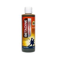 Betadine First Aid Solution 8 Ounces Povidone Iodine Antiseptic with No-Sting Promise (Packaging May Vary)