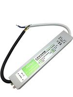 Pearlight 12V 20W IP67 Waterproof LED Power Supply Aluminum Alloy Transformer AC90-265 to 12 Volt DC Output