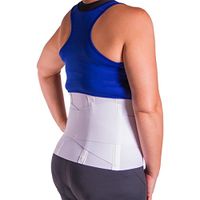 BraceAbility XXL Bariatric Low Back Support Belt | Plus Size Obesity Back Pain Brace & Waist Girdle for Bigger Men and Women with Wide Hips (2XL)