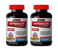 Immune Support Dietary Supplement - Astragalus Root Extract - Premium Dietary Supplement - Stress Relief Supplements for Adults - 2 Bottles 180 Capsules