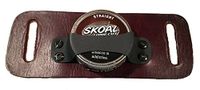 Snuff Can/Dip/Chew/Tobacco Leather and Kydex Holster (Sunset)