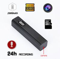 Hidden Spy Camera, HD 1080P 2000mAh Charge Pal camera, Psybond Mini Power Bank Portable Spy Nanny Cam, 10 Hours Continuous Video Recording