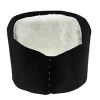 Unisxe Medical Grade Thicken Cashmere Lumbar Kidney Warmer Belt Adjustable Cozy Abdominal Stomach Protector Wrap Lower Back Pain Thermal Support Brace Waisband Binder Black