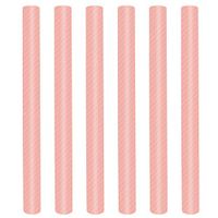 6 PCs Diagonal Strip Print Holiday Wrapping Paper Set-for Birthday, Wedding, Baby Shower,Anniversary, Merry Christmas, Office Gift Wrapping Paper- 20.47 x 29.53 inch per Piece (Pink)