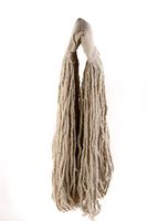[48 PACK] EcoQuality Commercial Mop Head #24, 24oz Mop Head Blended Yarn - X-Large For Commercial And Industrial Use | Cotton Mop Head Replacement | 24 Ounce (White)