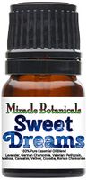 Miracle Botanicals Sweet Dreams Essential Oil Blend - 100% Pure Therapeutic Grade Essential Oils - 2.5ml