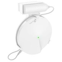 Wall Mount Holder for TP-Link Deco M9 Plus Whole Home Mesh WiFi System,Sturdy Wall Mount Outlet Bracket Ceiling for TP-Link Home WiFi Router Cord Management Without Screws Easy to Install (1 Pack)