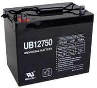 Universal Power Group UB12750 12V 75AH Battery Replacement for Teftec LA55 Wheelchair