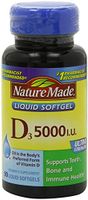Nm Vit D 5000 Iu Gel Cap Size 90ct