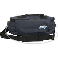 Roscoe Medical Oxygen Cylinder Fanny Pack/Shoulder Bag for ML6, M7 Oxygen Cylinders, Navy Blue
