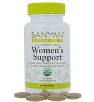 Banyan Botanicals Women's Support - USDA Organic, 90 Tablets - Herbal Support for Hormone Balance, Menstrual Relief*