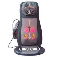 IDODO Shiatsu Neck & Back Massager Cushion with Heat, Full Back Deep Kneading and Rolling Massage Chair pad, Relieve Muscle Pain and Fatigue from Neck, Back, Lumbar, Hip and Thighs