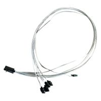 Adaptec, Inc - Adaptec Ack-I-Hdmsas-4Sata-Sb-.8M - Sas/Sata For Storage Equipment - 2.62 Ft - 1 X Sff-8643 Mini-Sas - 4 X Sata, 1 X Sff-8448 "Product Category: Hardware Connectivity/Connector Cables"